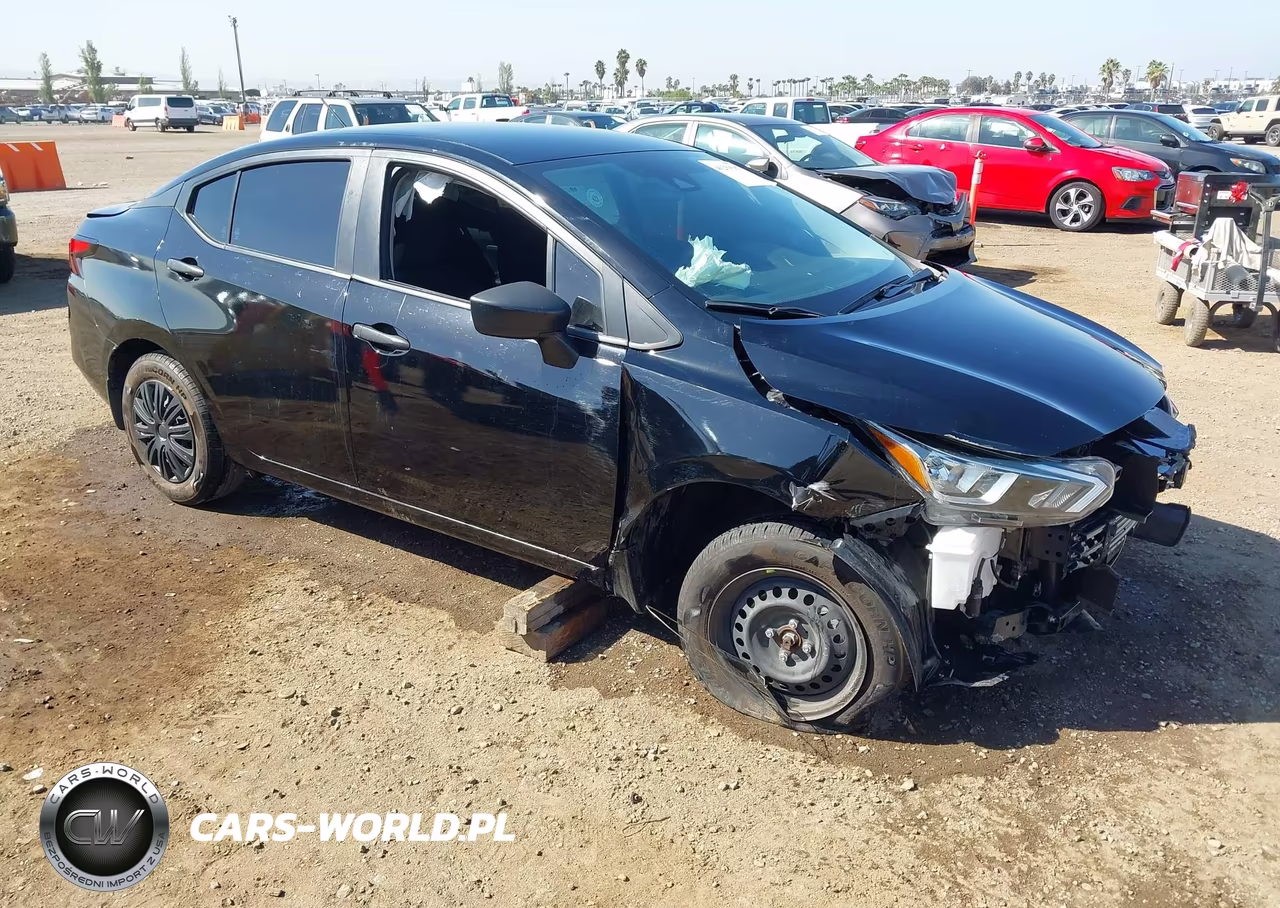 2021 Nissan Versa S Xtronic Cvt VIN:3N1CN8DV6ML910203 - 1