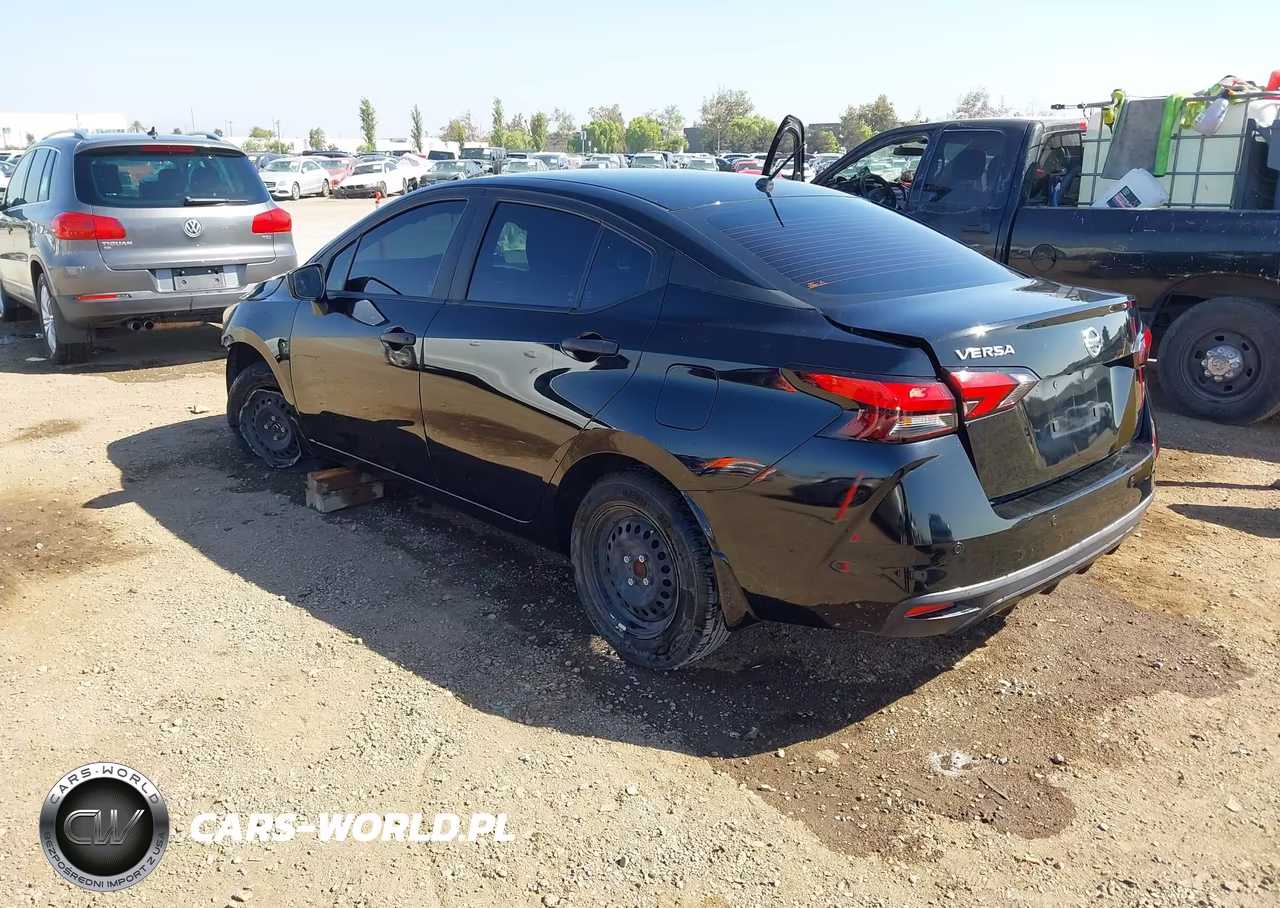 2021 Nissan Versa S Xtronic Cvt VIN:3N1CN8DV6ML910203 - 3