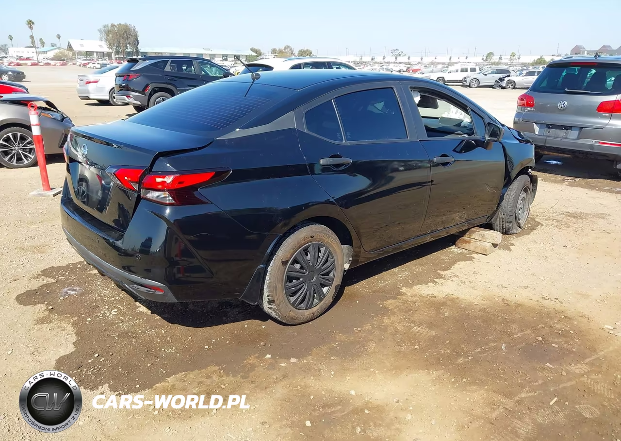 2021 Nissan Versa S Xtronic Cvt VIN:3N1CN8DV6ML910203 - 4