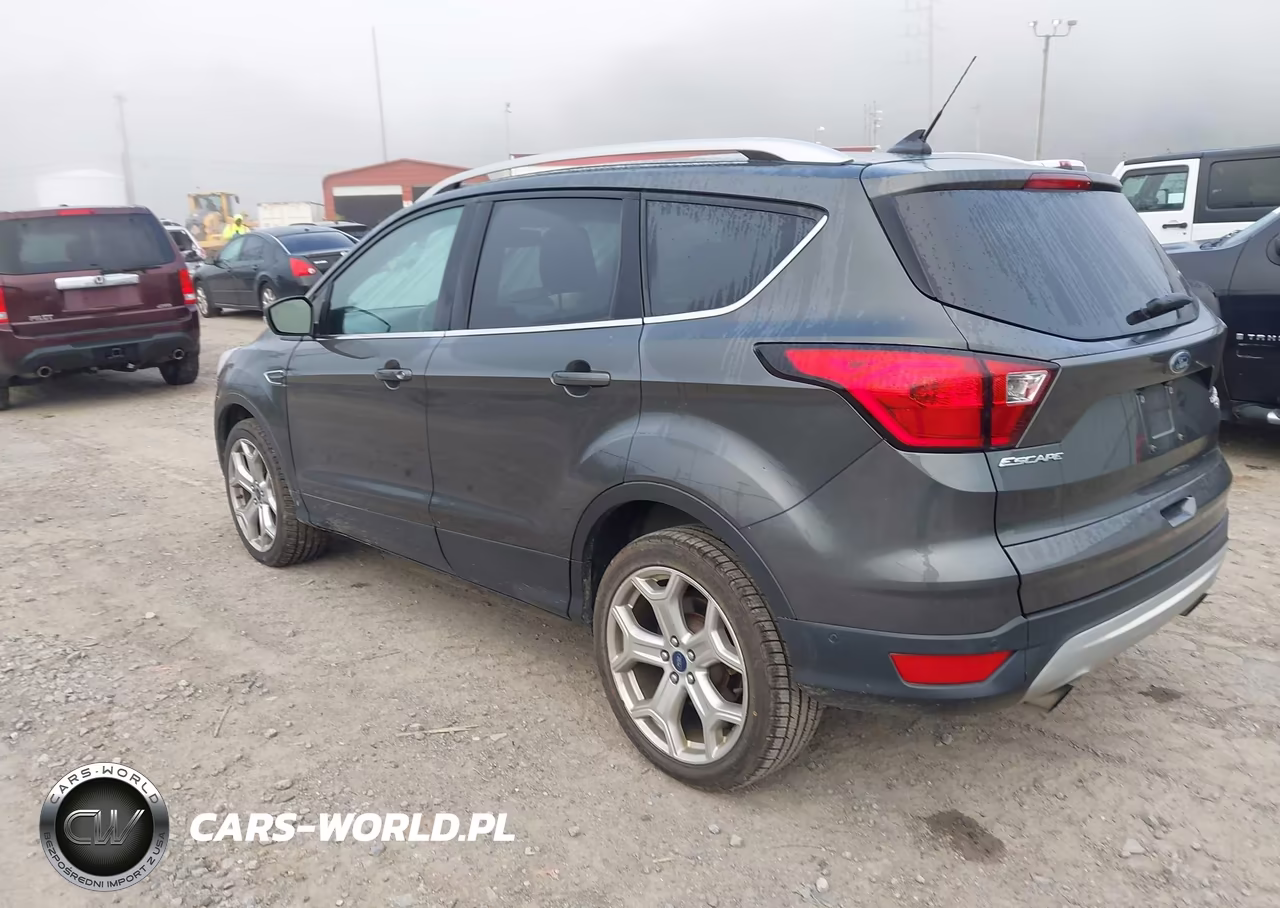 2019 Ford Escape Titanium VIN:1FMCU9J92KUB98607 - 3
