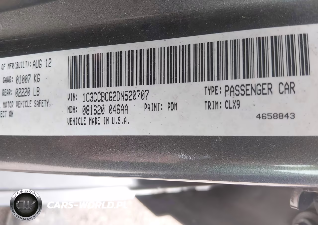 2013 Chrysler 200 Limited VIN:1C3CCBCG2DN520707 - 9