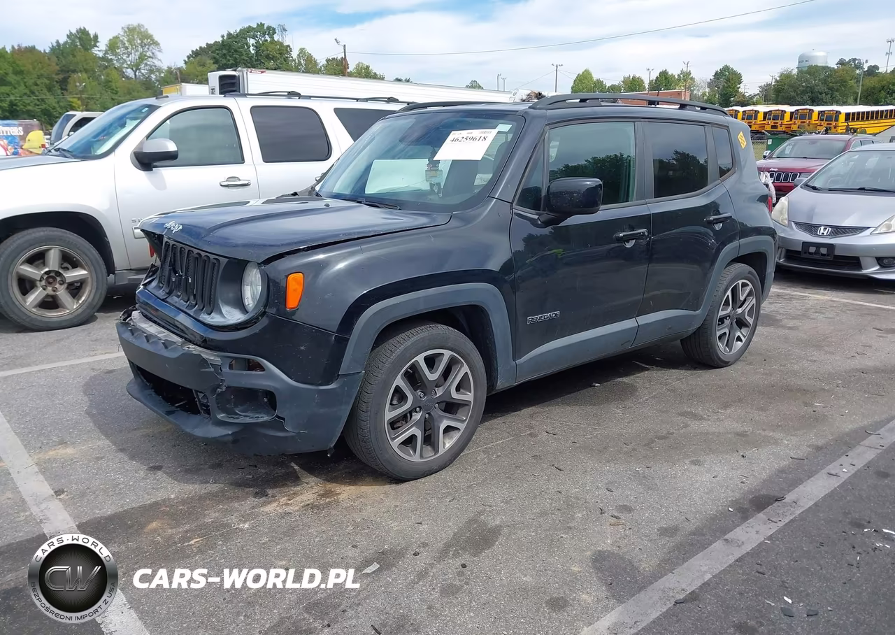 2018 Jeep Renegade Latitude Fwd VIN:ZACCJABB8JPH91565 - 2