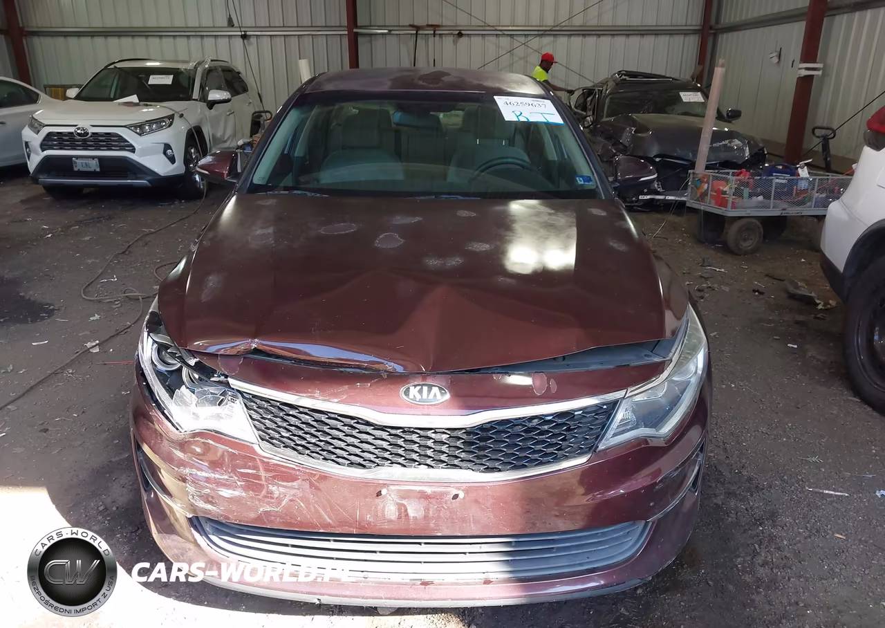 2016 Kia Optima Lx VIN:5XXGT4L39GG020002 - 12