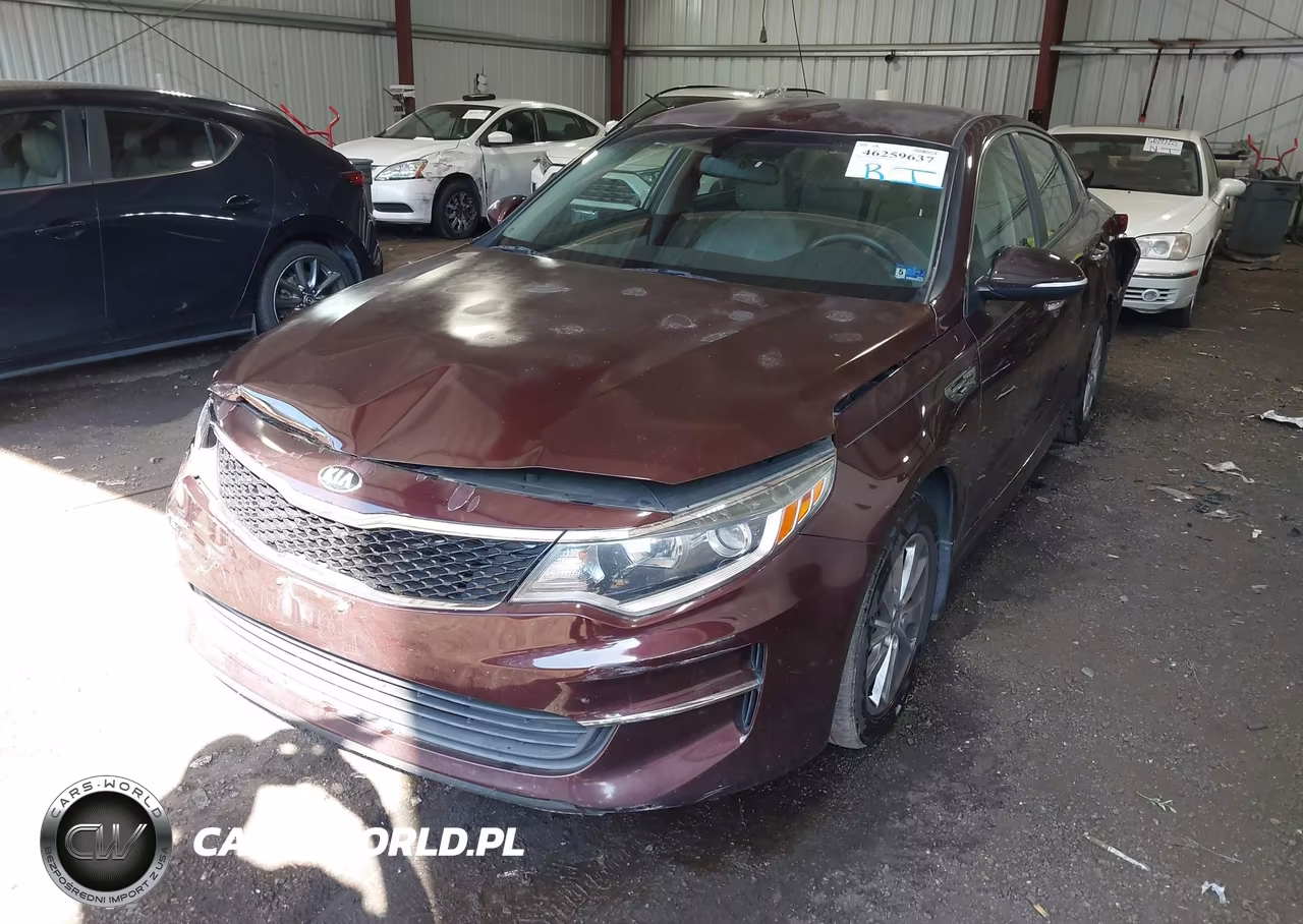 2016 Kia Optima Lx VIN:5XXGT4L39GG020002 - 2