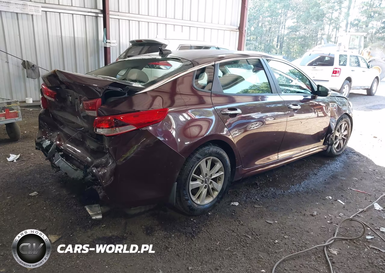 2016 Kia Optima Lx VIN:5XXGT4L39GG020002 - 4