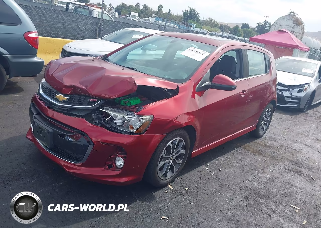 2017 Chevrolet Sonic Lt Auto VIN:1G1JD6SB5H4143100 - 2