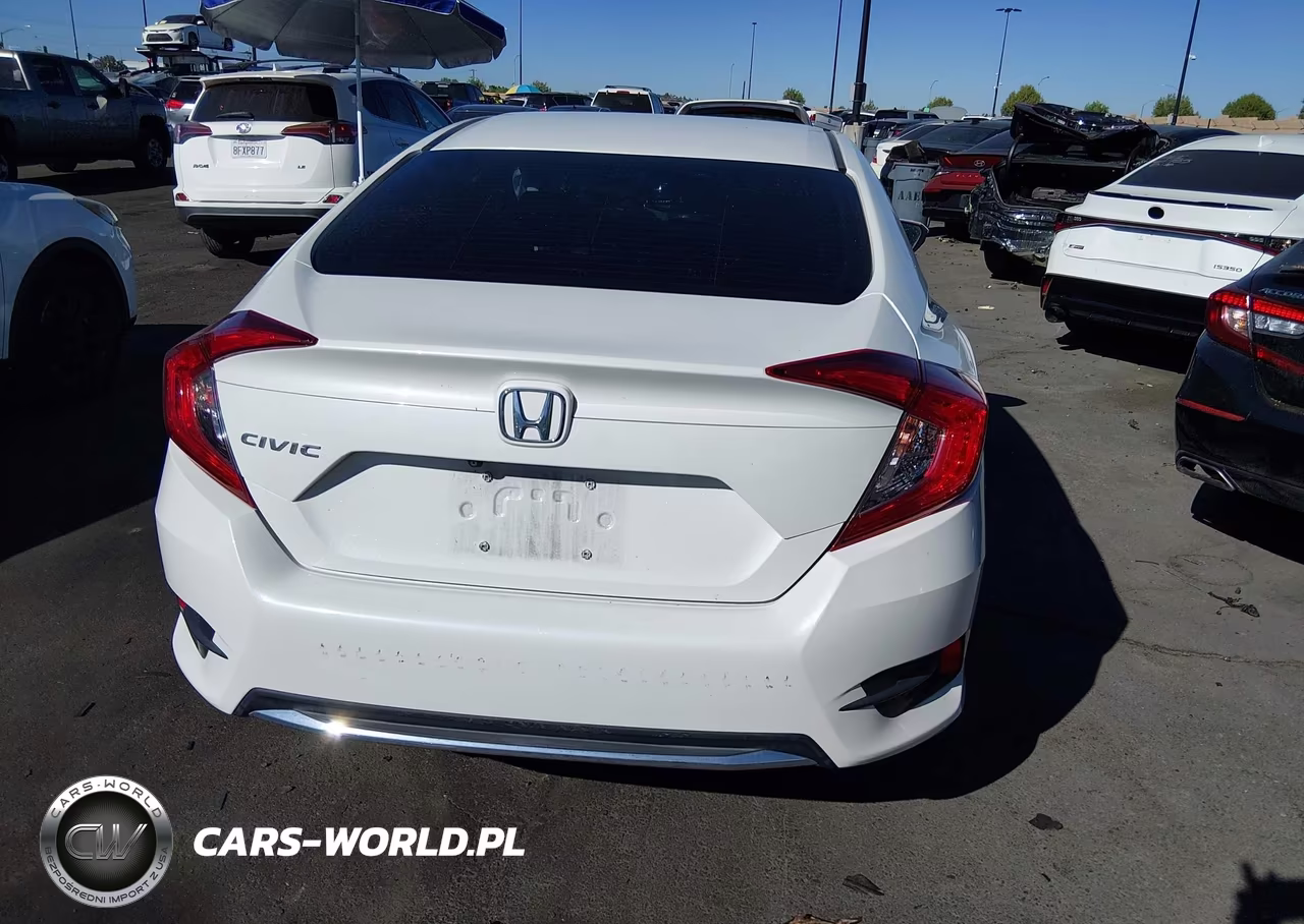 2020 Honda Civic Lx VIN:19XFC2F68LE212522 - 17