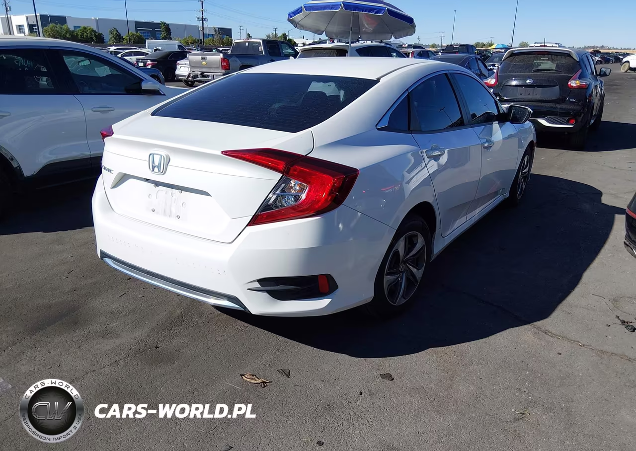 2020 Honda Civic Lx VIN:19XFC2F68LE212522 - 4