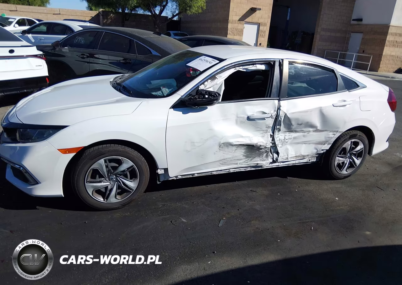 2020 Honda Civic Lx VIN:19XFC2F68LE212522 - 6