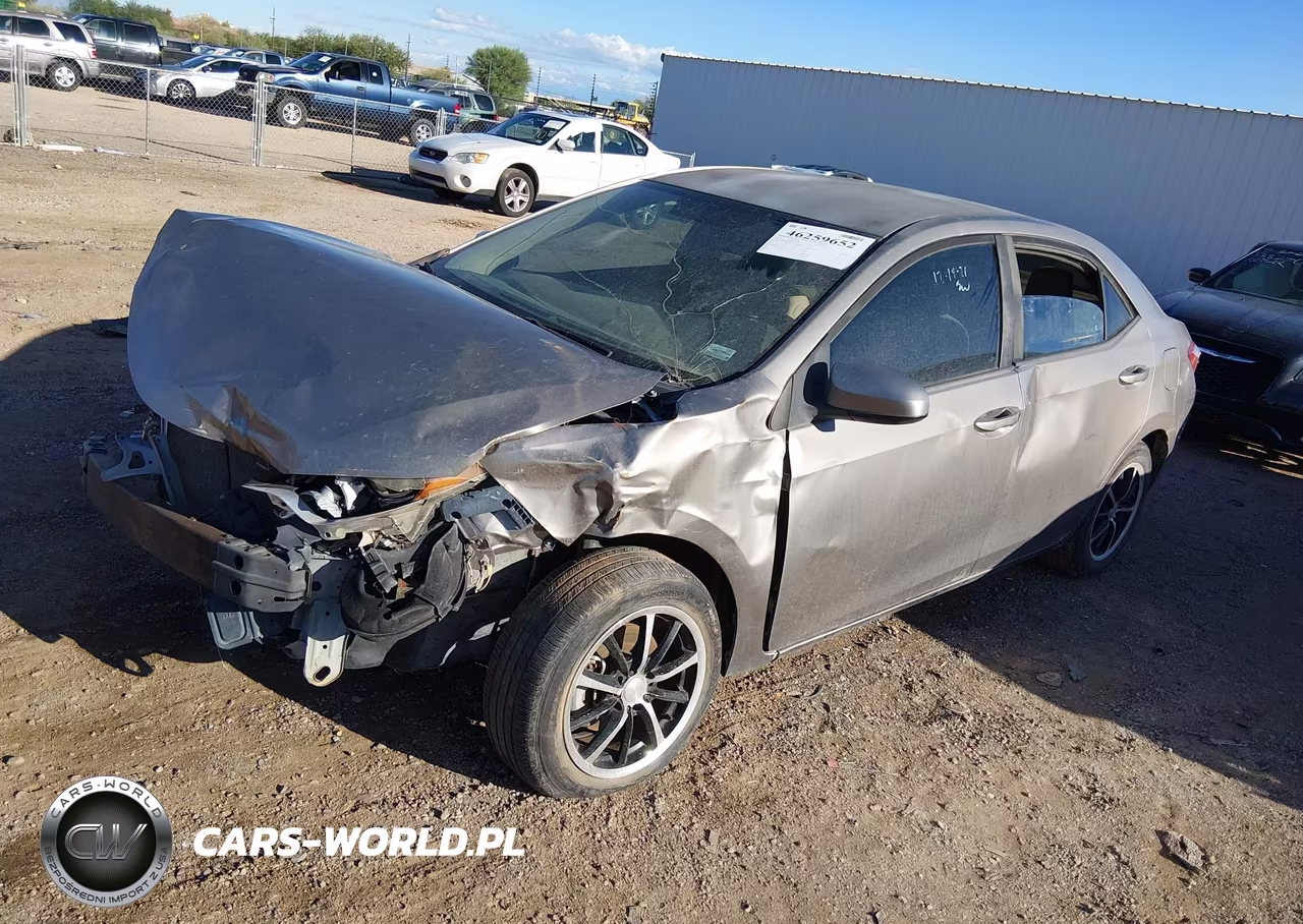 2016 Toyota Corolla Le VIN:5YFBURHE3GP390173 - 2