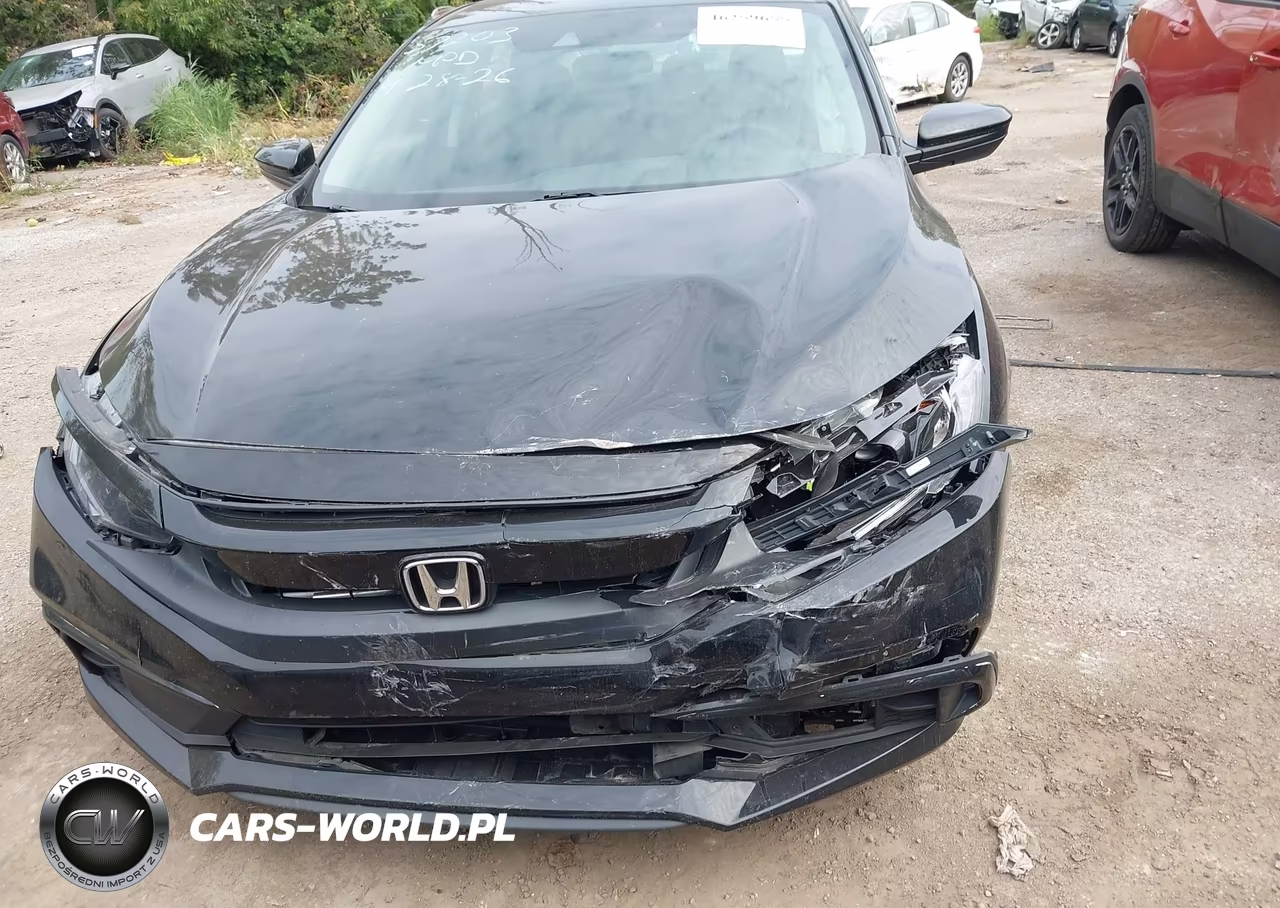 2020 Honda Civic Lx VIN:19XFC2F66LE029684 - 12