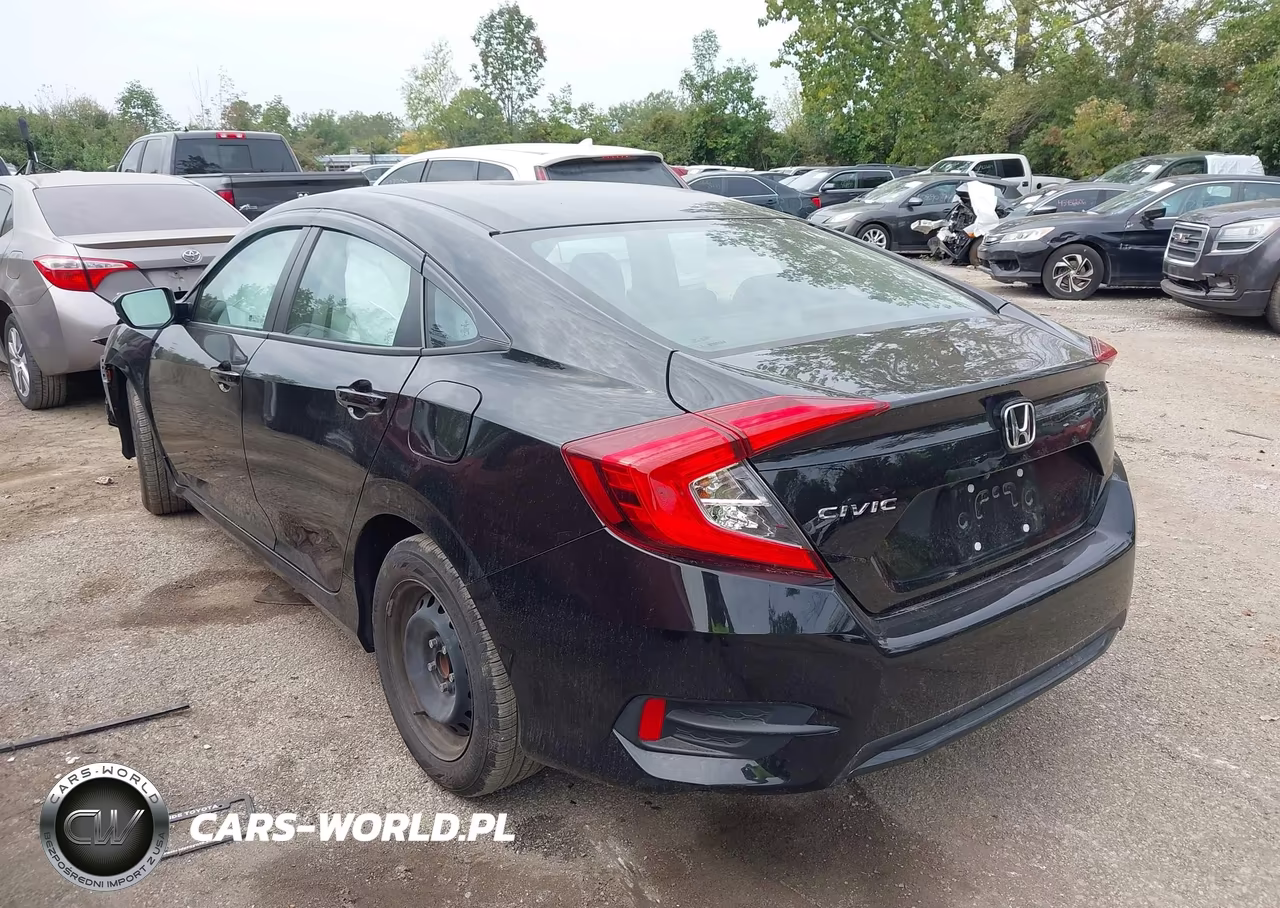 2020 Honda Civic Lx VIN:19XFC2F66LE029684 - 3