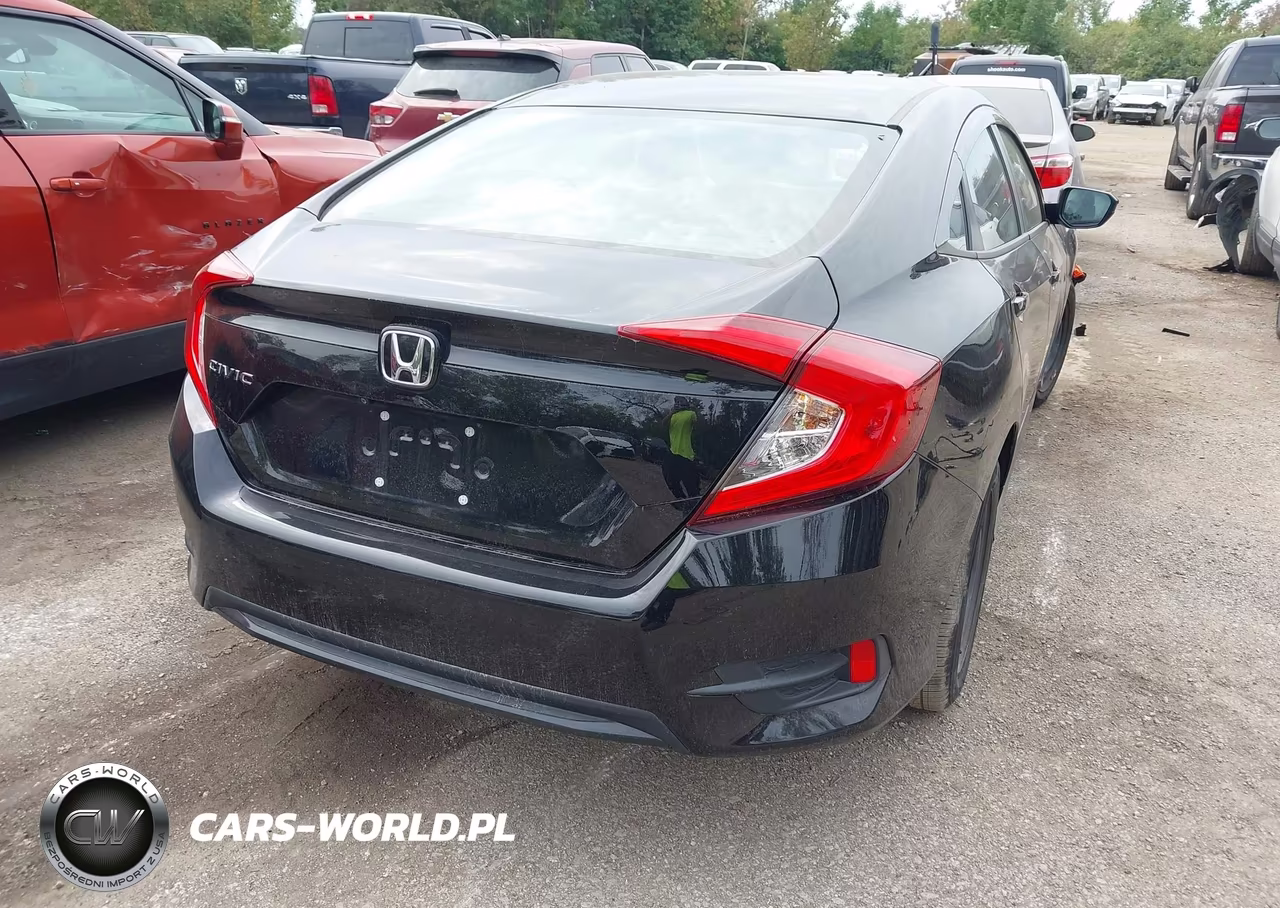 2020 Honda Civic Lx VIN:19XFC2F66LE029684 - 4