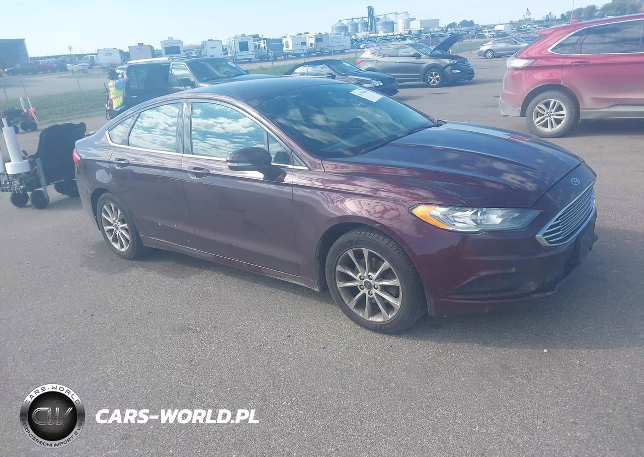 2017 Ford Fusion Se VIN:3FA6P0HD4HR167590 - 1