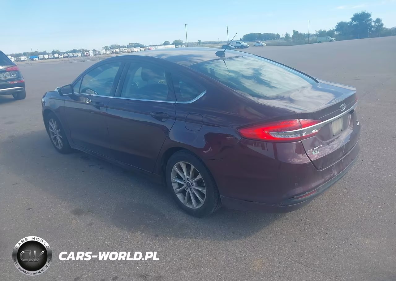 2017 Ford Fusion Se VIN:3FA6P0HD4HR167590 - 3