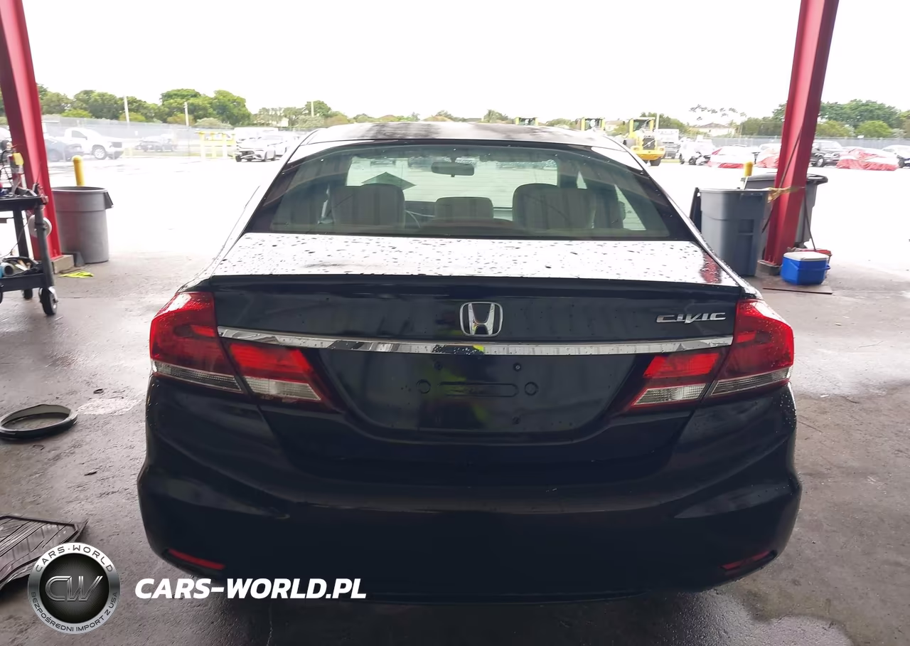 2013 Honda Civic Lx VIN:19XFB2F57DE043489 - 15