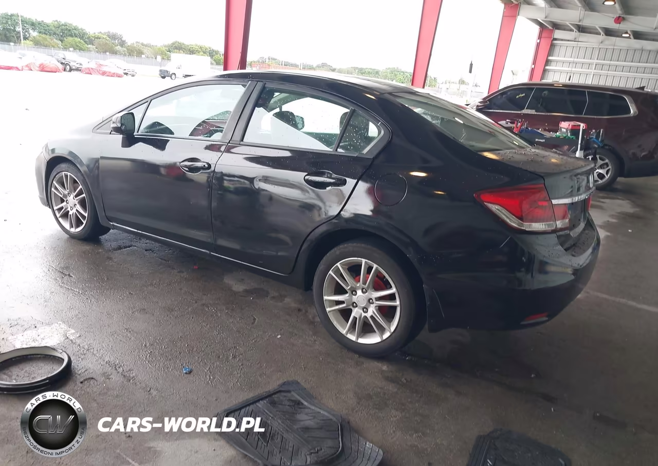 2013 Honda Civic Lx VIN:19XFB2F57DE043489 - 3