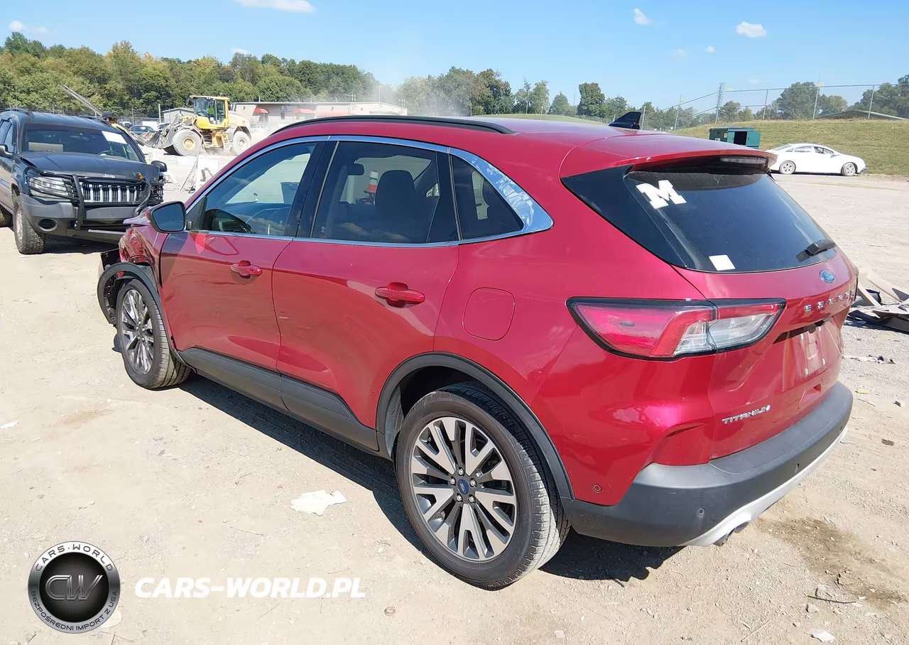 2020 Ford Escape Titanium Hybrid VIN:1FMCU0DZ6LUA05545 - 3
