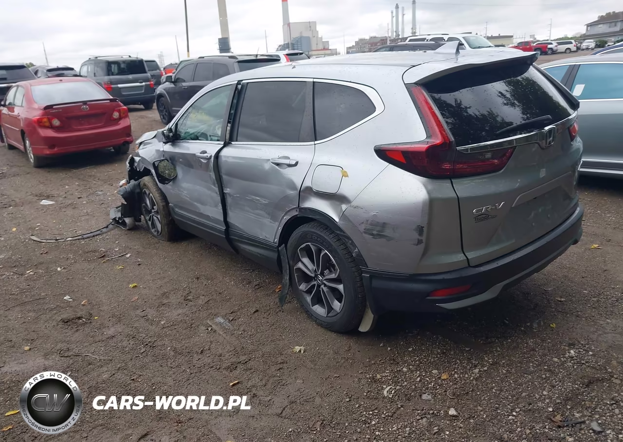 2020 Honda Cr-V Awd Ex VIN:7FARW2H58LE021982 - 3