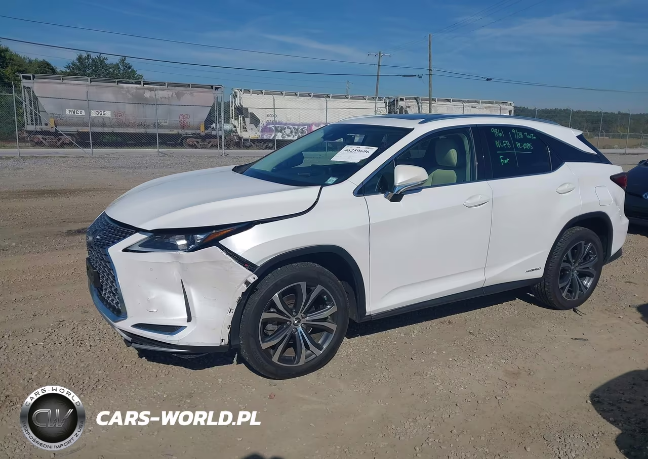 2021 Lexus Rx 450H VIN:2T2HGMDA3MC060998 - 2