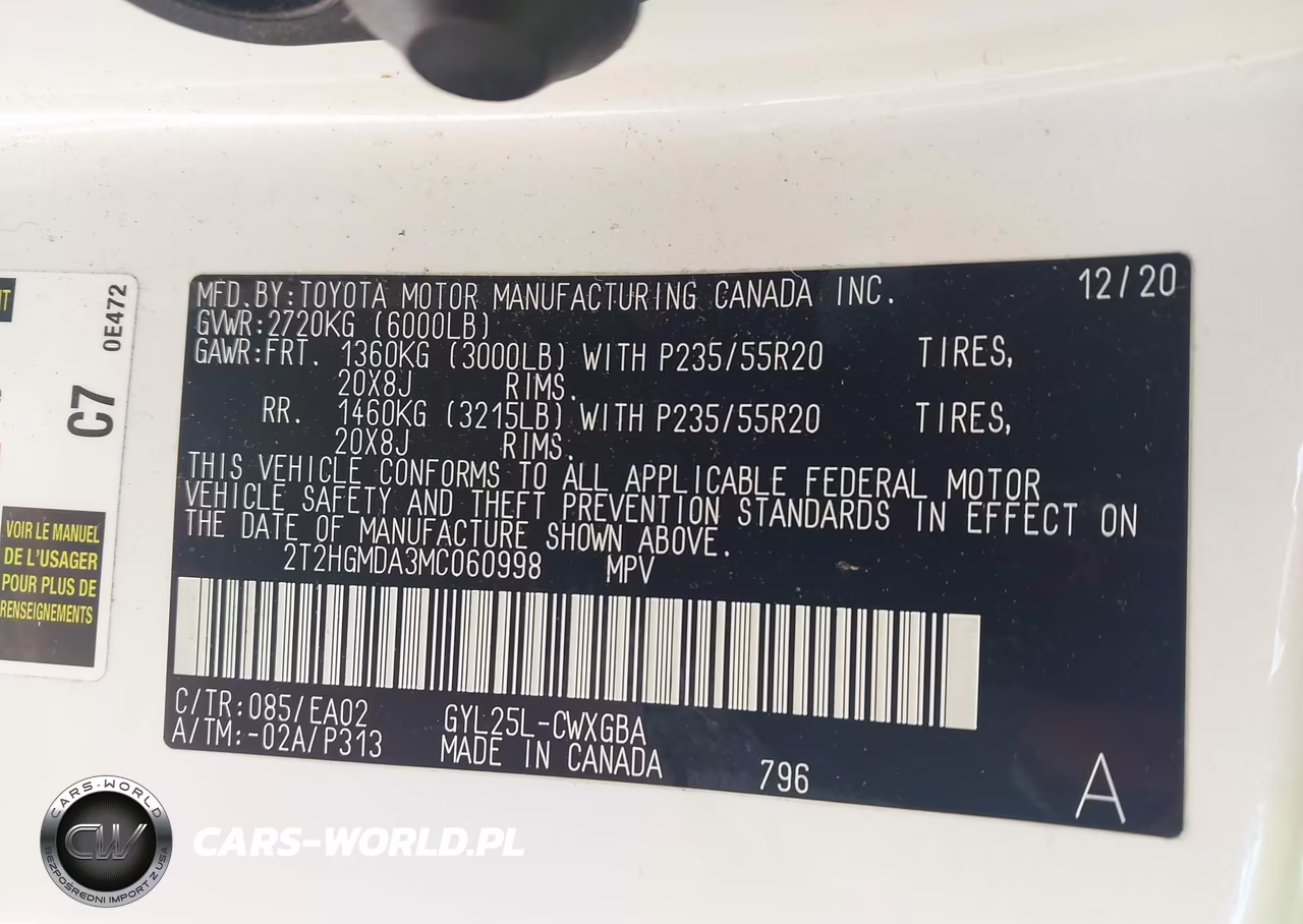 2021 Lexus Rx 450H VIN:2T2HGMDA3MC060998 - 9