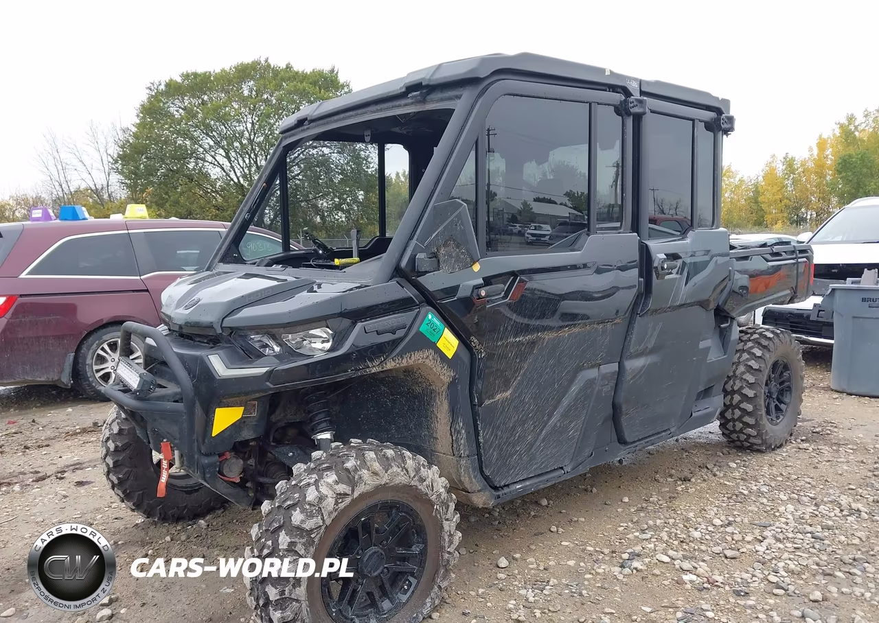 2025 Can-Am Defender Max Limited Cab Hd10-Lone Star Hd10 VIN:3JBUUAX44SK019198 - 2