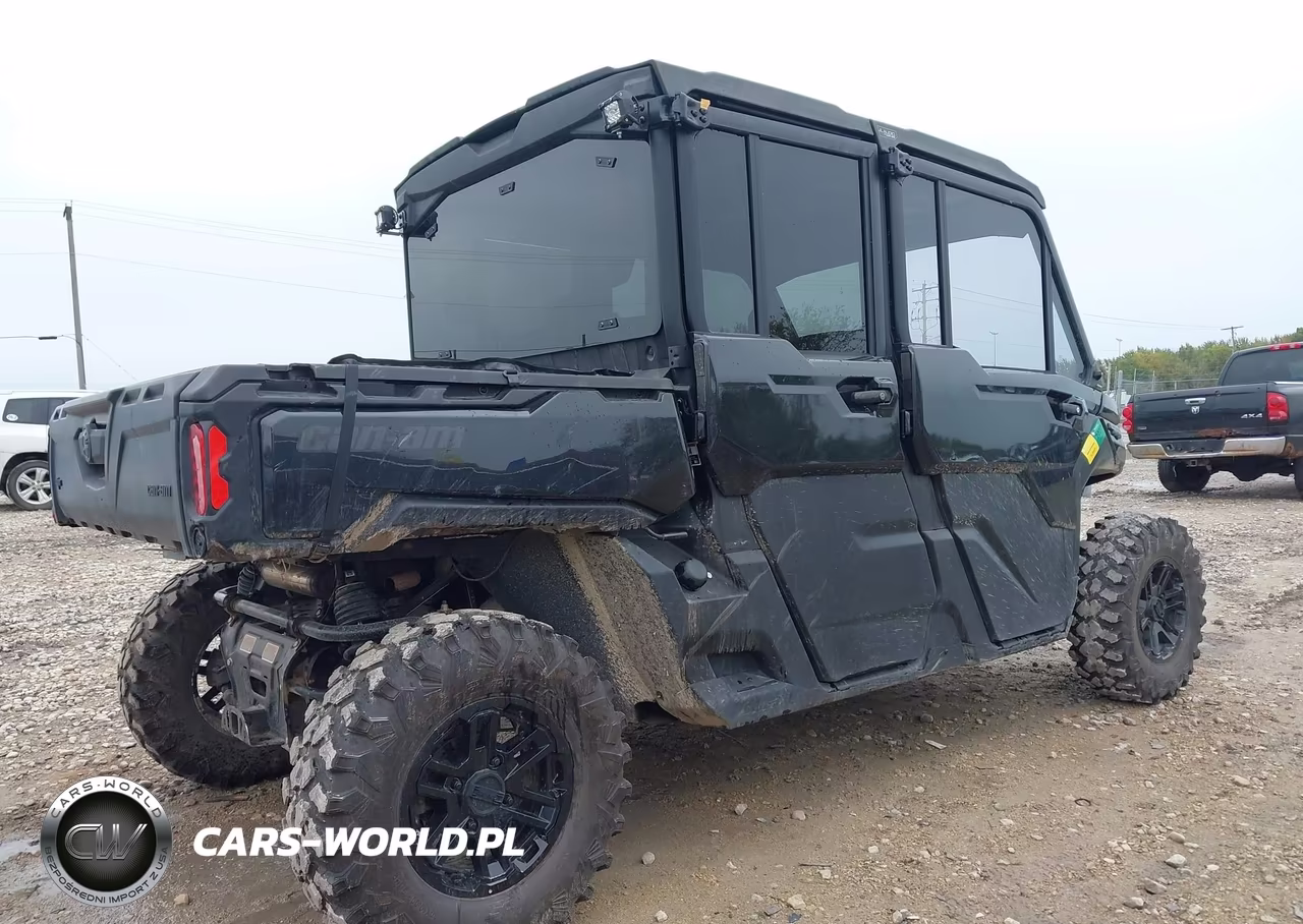 2025 Can-Am Defender Max Limited Cab Hd10-Lone Star Hd10 VIN:3JBUUAX44SK019198 - 4