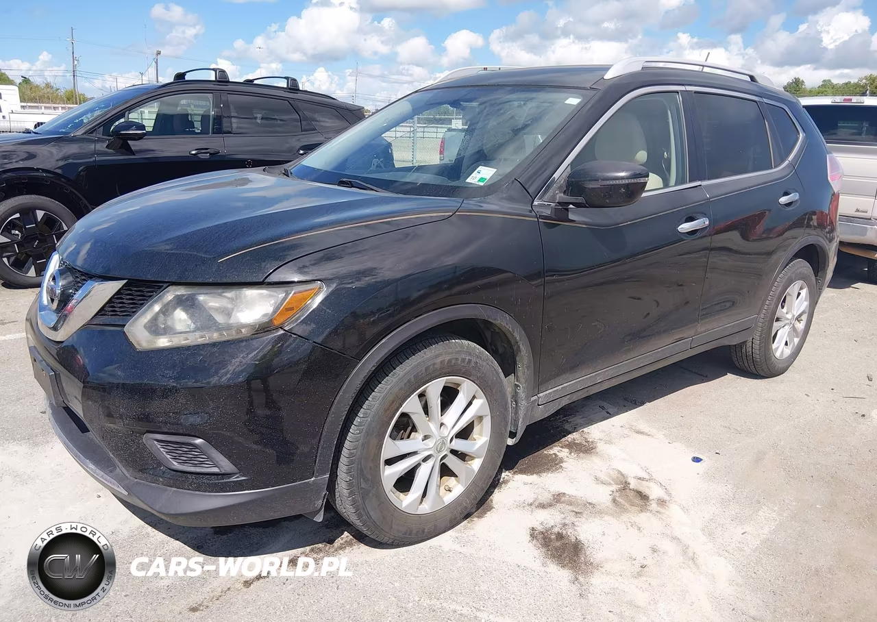 2016 Nissan Rogue Sv VIN:KNMAT2MT9GP596478 - 2