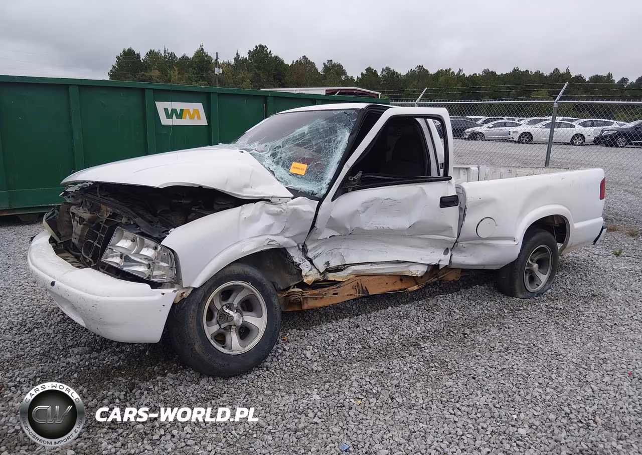 2003 GMC Sonoma Sl VIN:1GTCS14H438117759 - 2