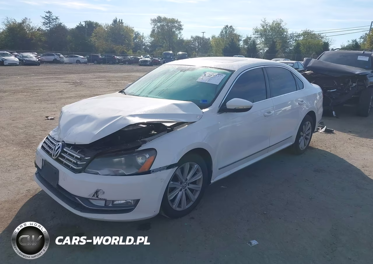 2012 Volkswagen Passat 2.5L Sel Premium VIN:1VWCH7A35CC021756 - 2