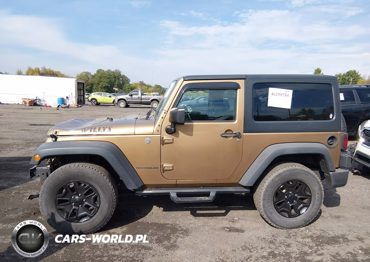 2015 Jeep Wrangler Willys Wheeler VIN:1C4AJWAG7FL714344 - 15