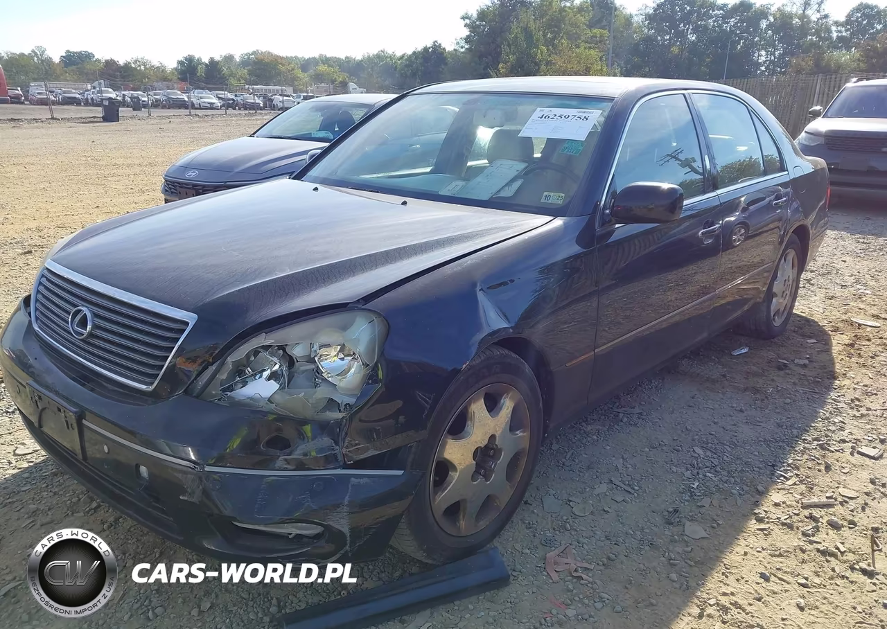 2002 Lexus Ls 430 VIN:JTHBN30F920079332 - 2