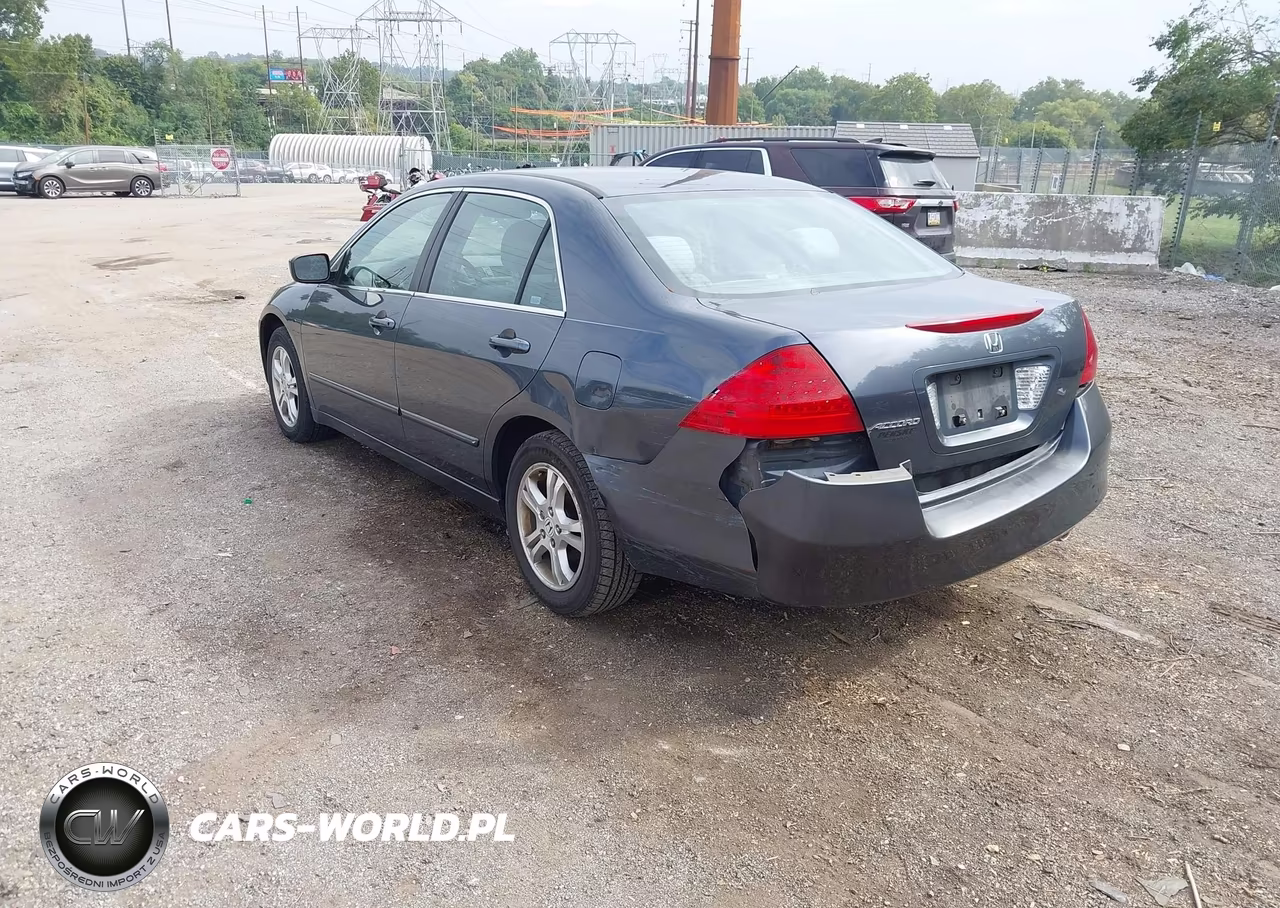2007 Honda Accord 2.4 Se VIN:1HGCM56327A204921 - 3
