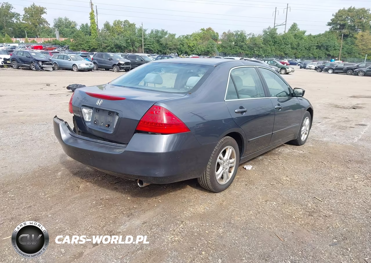 2007 Honda Accord 2.4 Se VIN:1HGCM56327A204921 - 4