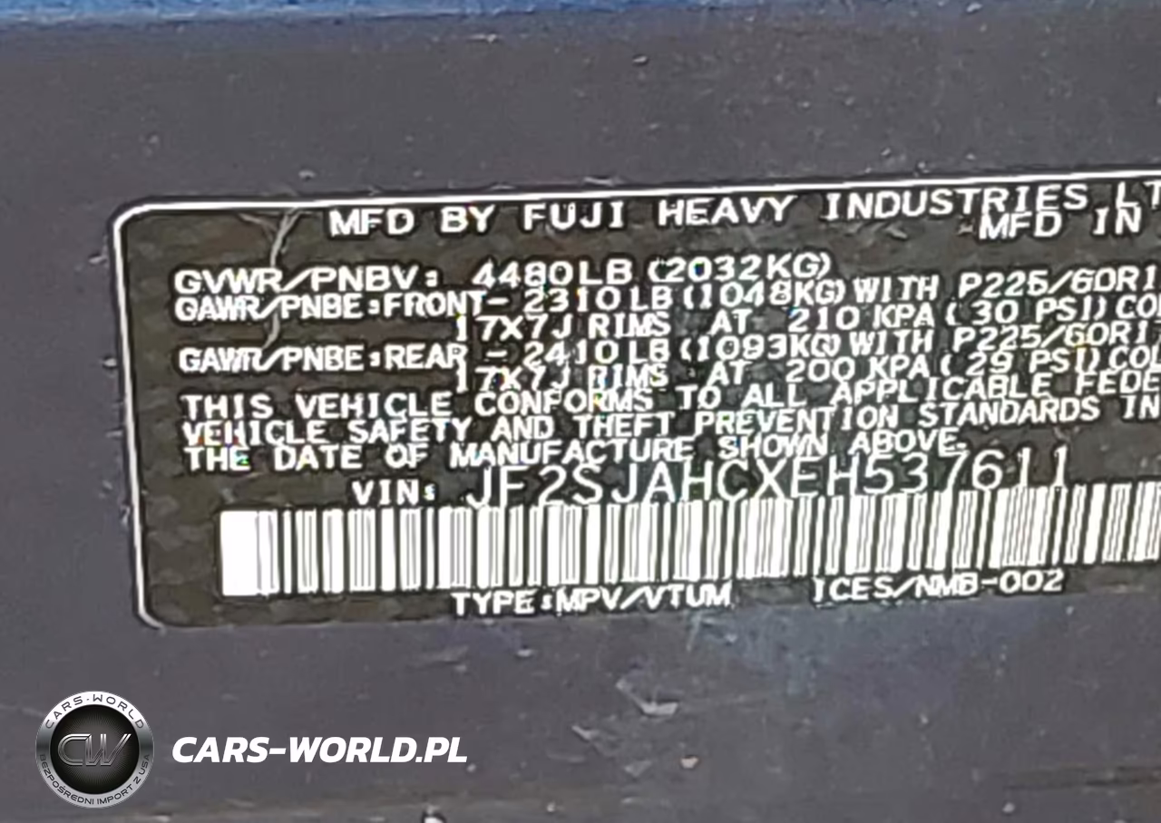 2014 Subaru Forester 2.5I Limited VIN:JF2SJAHCXEH537611 - 9
