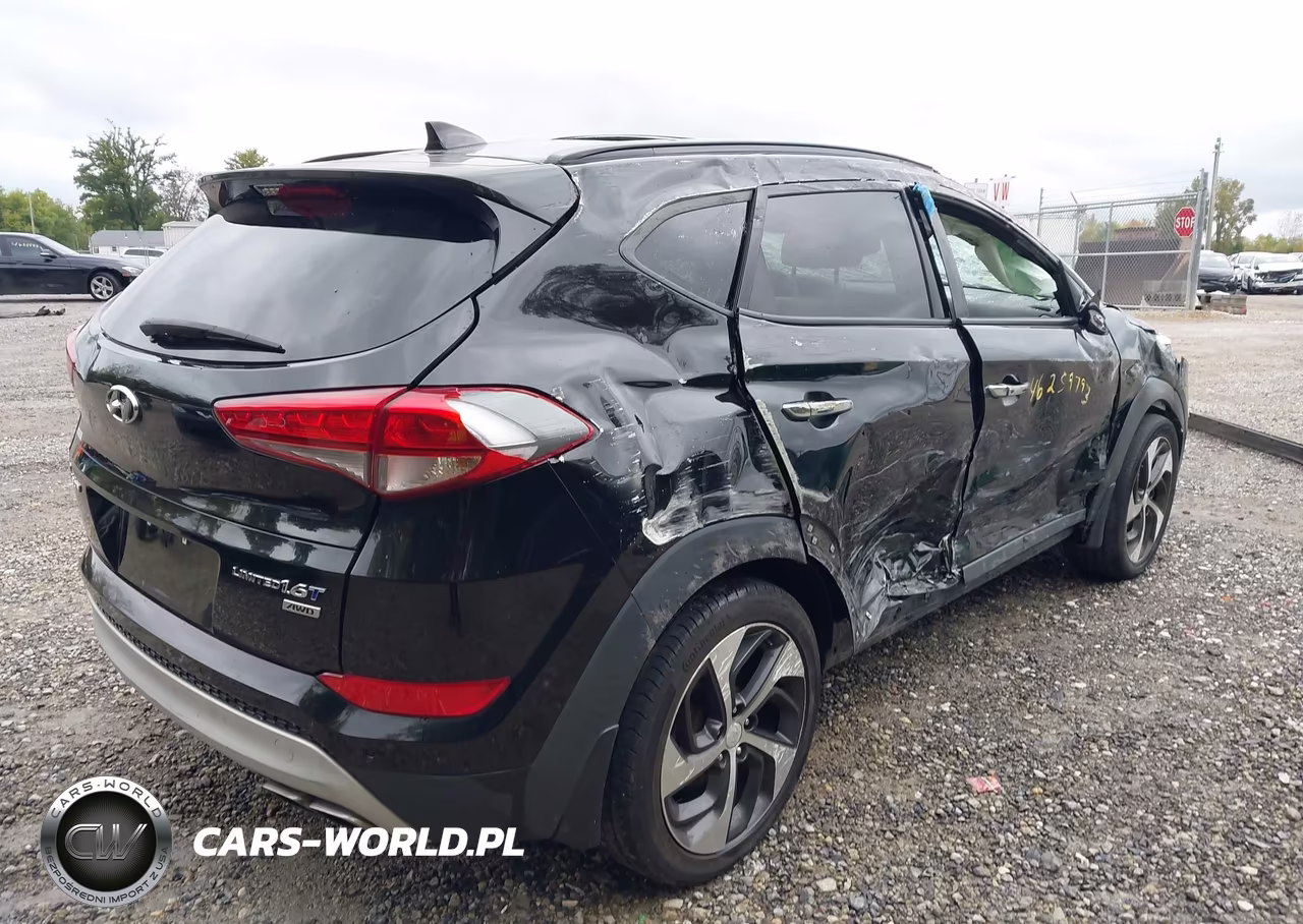 2017 Hyundai Tucson Limited VIN:KM8J3CA24HU293477 - 4