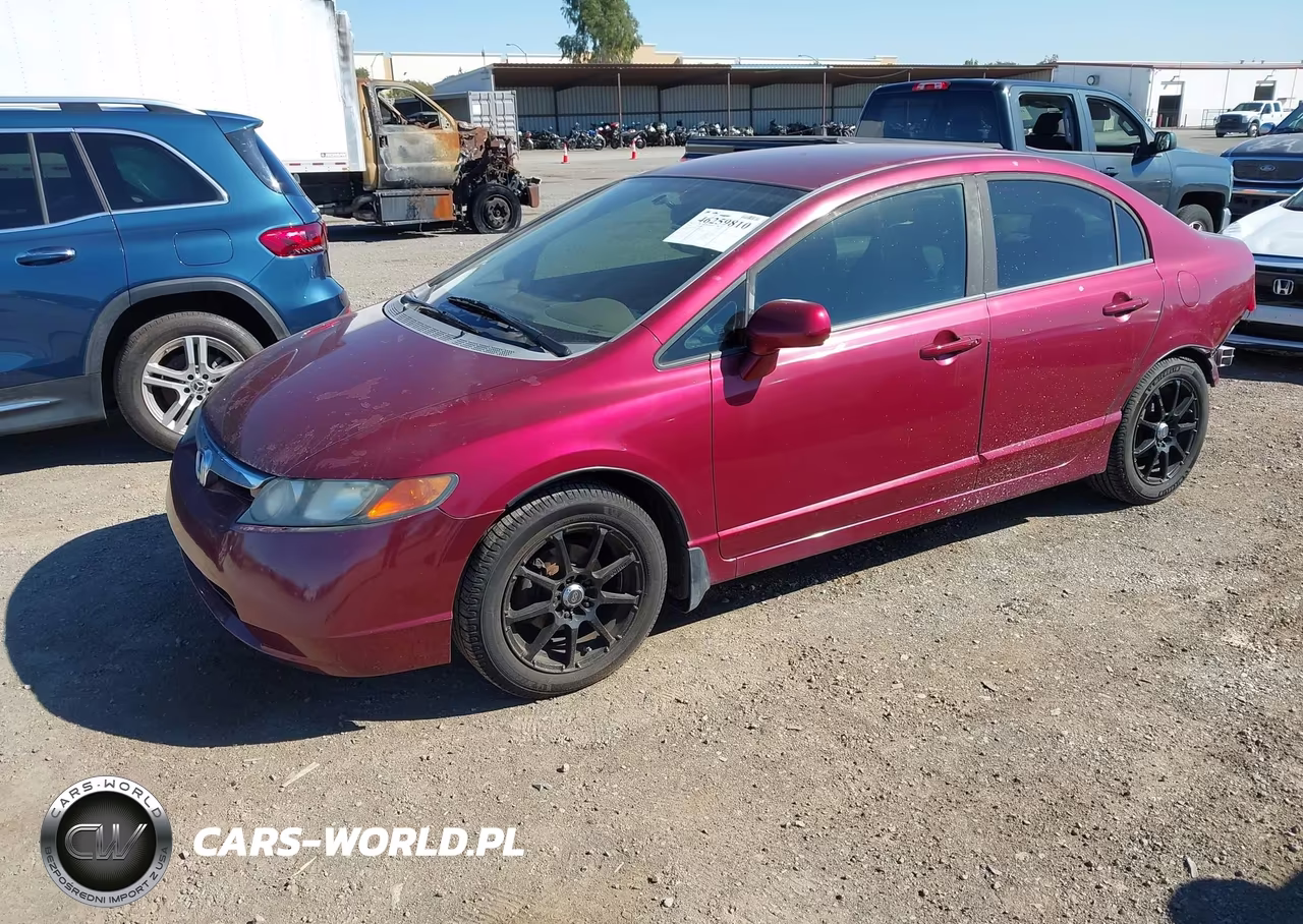 2008 Honda Civic Lx VIN:1HGFA16568L039560 - 2