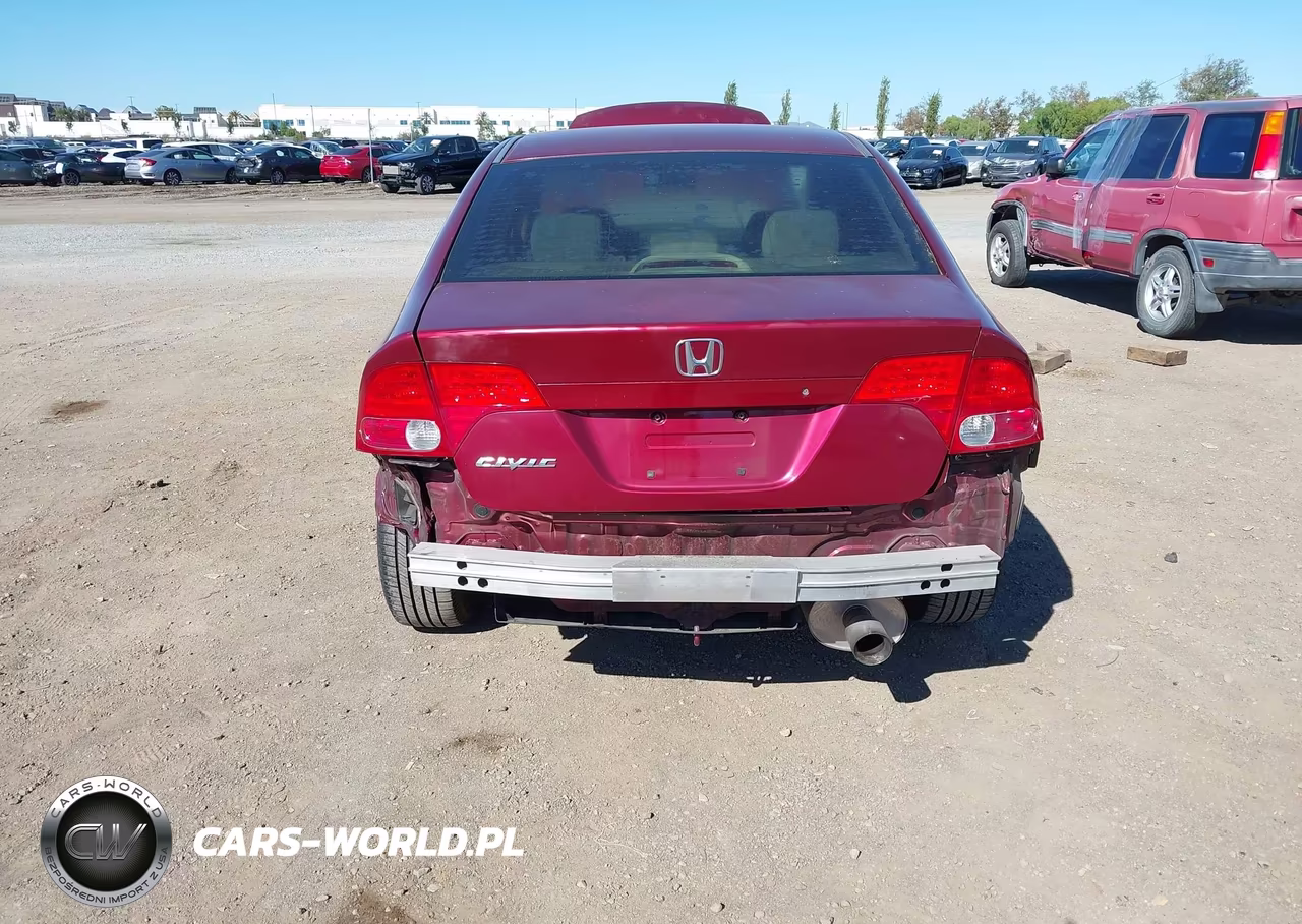 2008 Honda Civic Lx VIN:1HGFA16568L039560 - 6