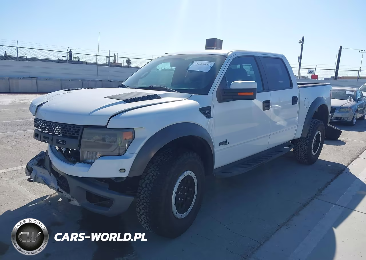 2013 Ford F-150 Svt Raptor VIN:1FTFW1R66DFD34106 - 2