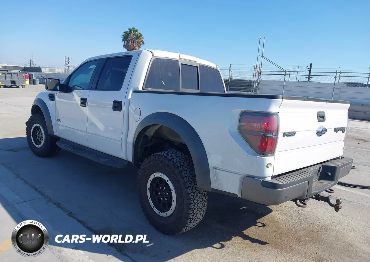 2013 Ford F-150 Svt Raptor VIN:1FTFW1R66DFD34106 - 3