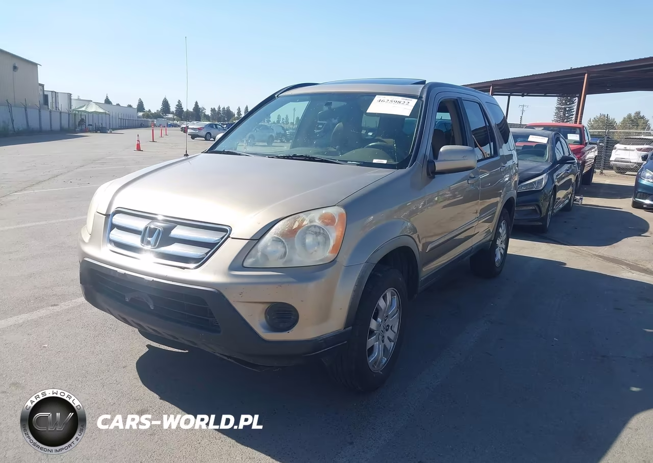 2006 Honda Cr-V Se VIN:JHLRD78946C027302 - 2