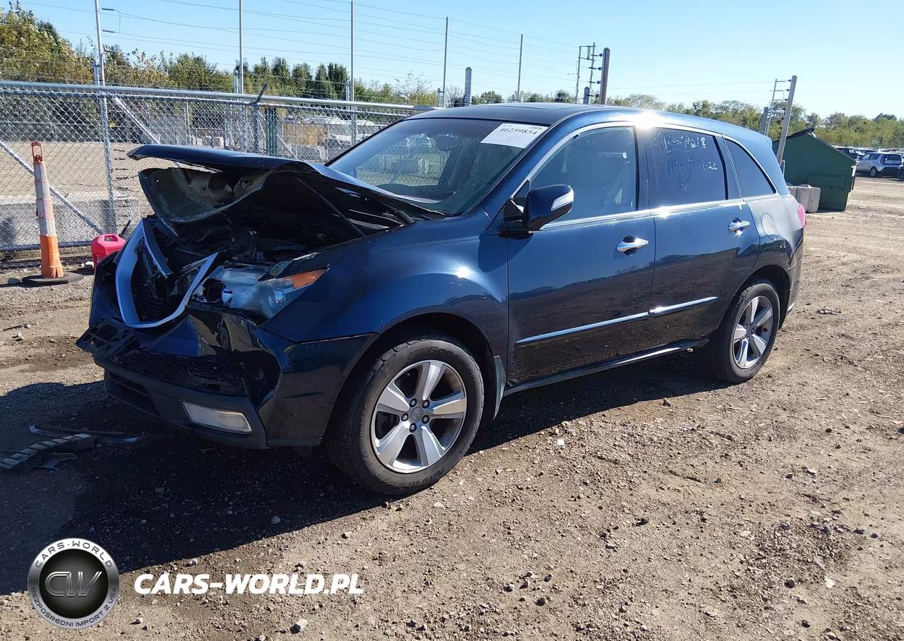 2012 Acura Mdx Technology Package VIN:2HNYD2H34CH515787 - 2