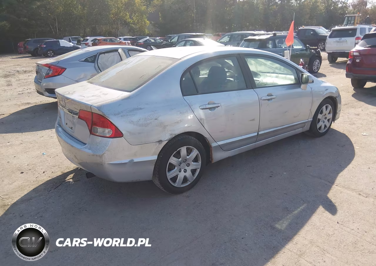 2009 Honda Civic Lx VIN:2HGFA16599H541302 - 4