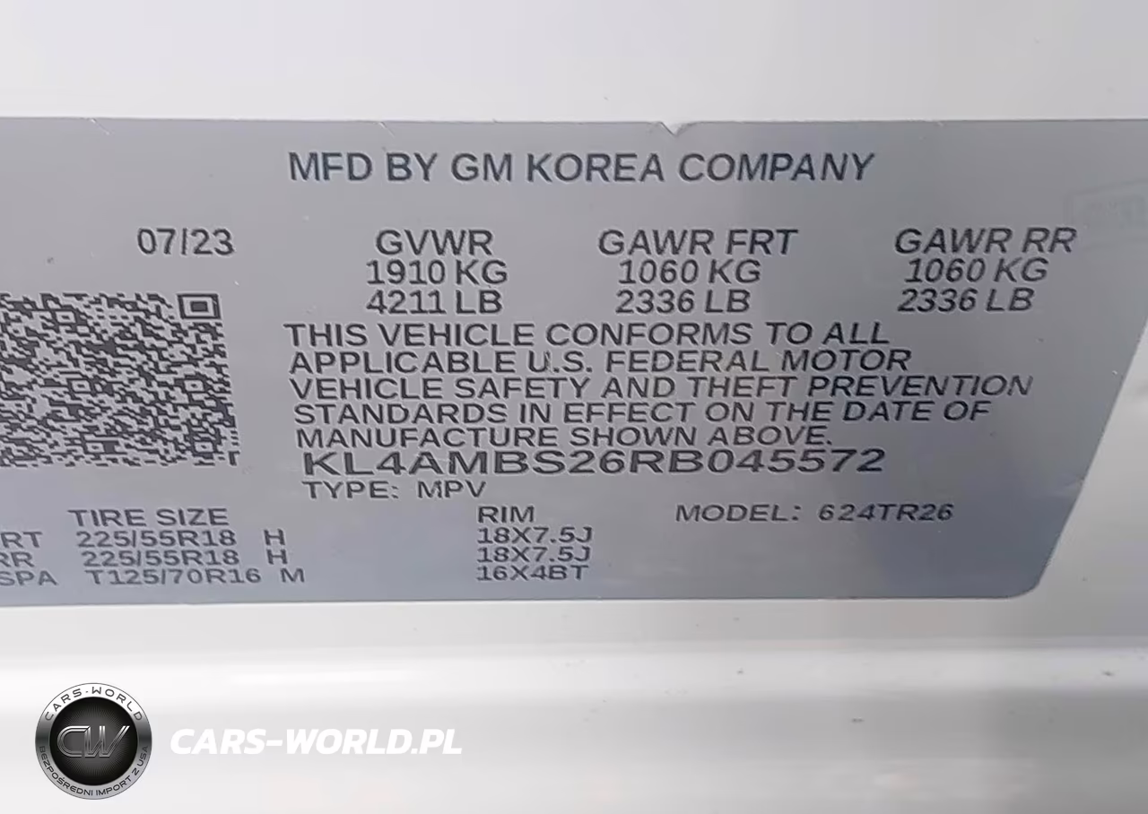 2024 Buick Encore Gx Preferred Fwd VIN:KL4AMBS26RB045572 - 9