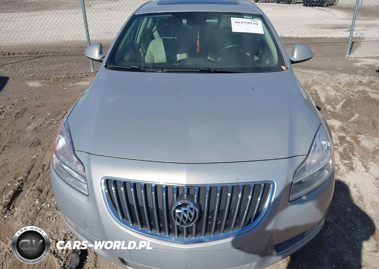2011 Buick Regal Cxl Turbo Russelsheim VIN:W04GW5EV6B1135229 - 6