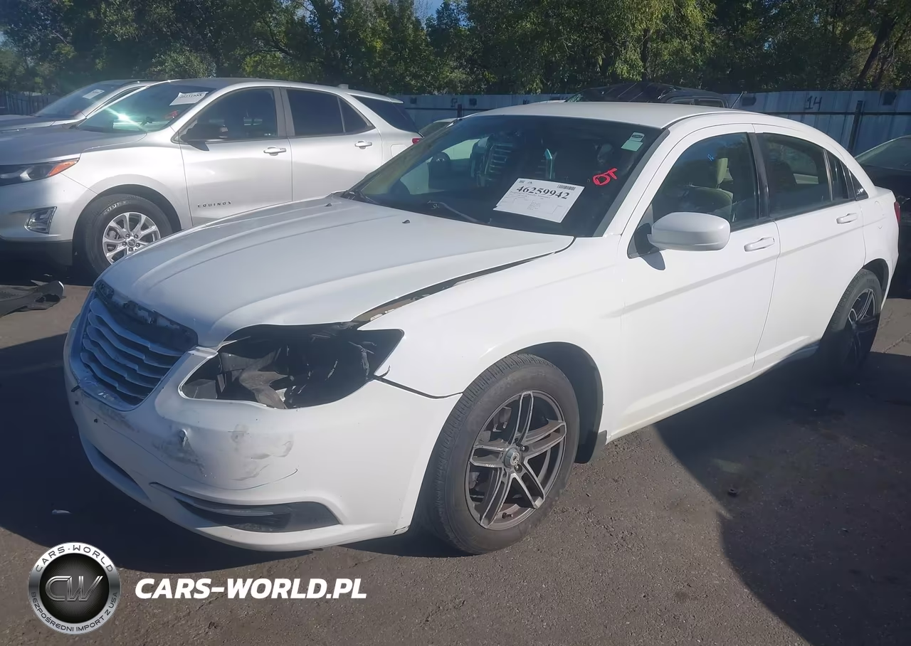 2012 Chrysler 200 Lx VIN:1C3CCBAB6CN272094 - 2