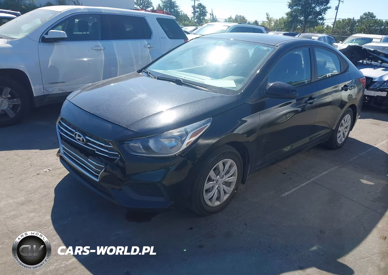 2021 Hyundai Accent Se VIN:3KPC24A66ME128886 - 2