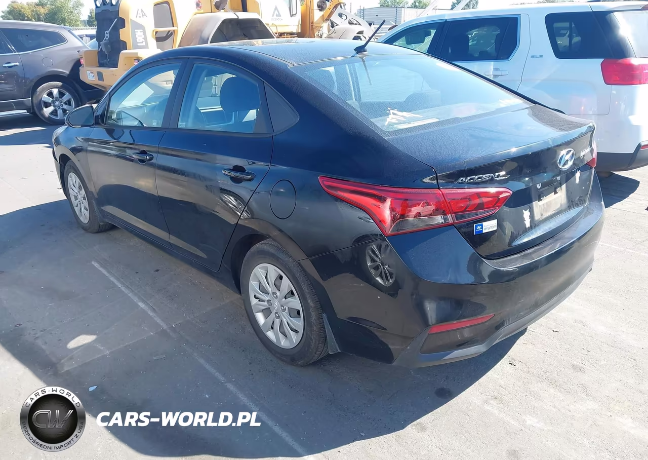 2021 Hyundai Accent Se VIN:3KPC24A66ME128886 - 3