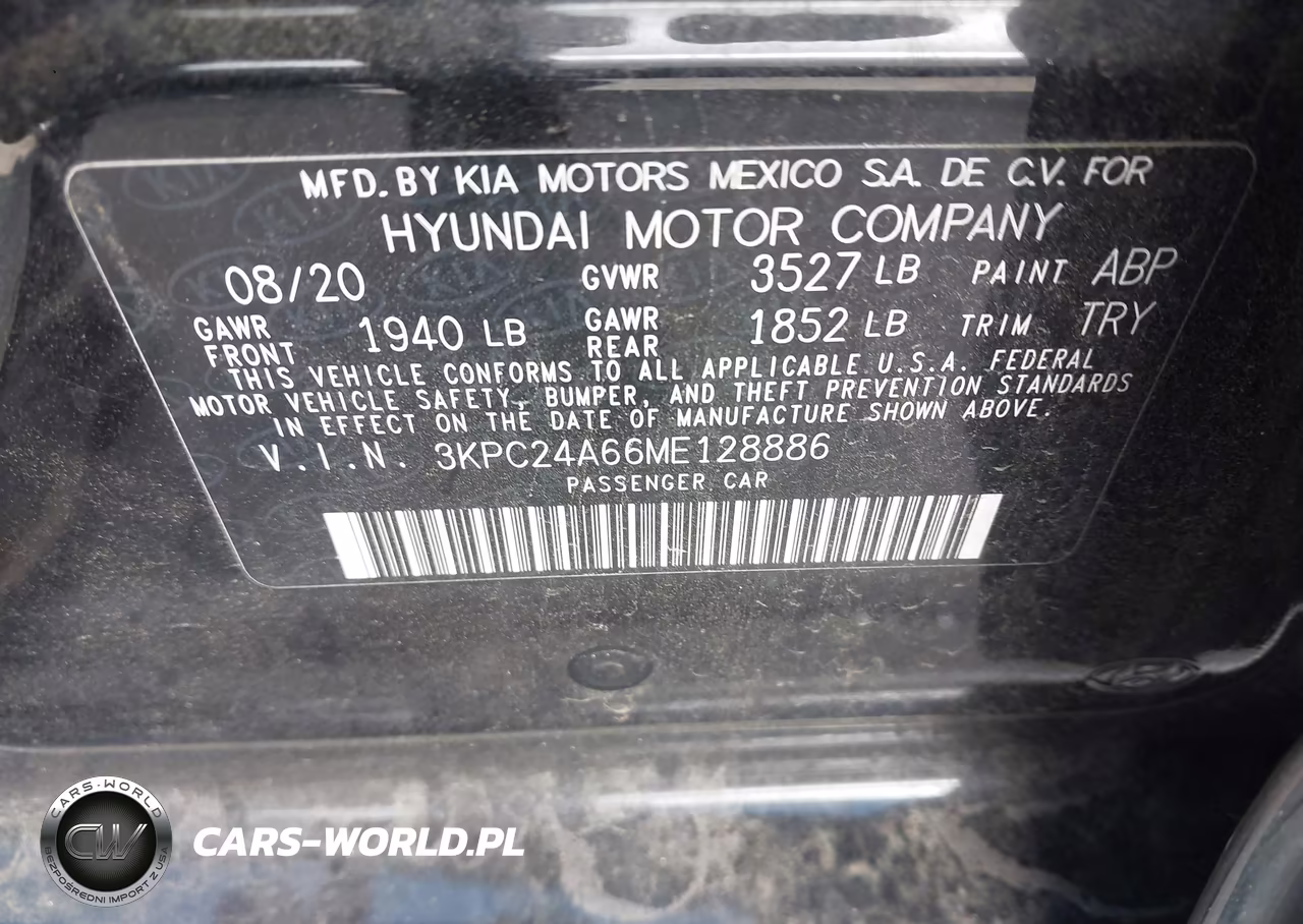 2021 Hyundai Accent Se VIN:3KPC24A66ME128886 - 9