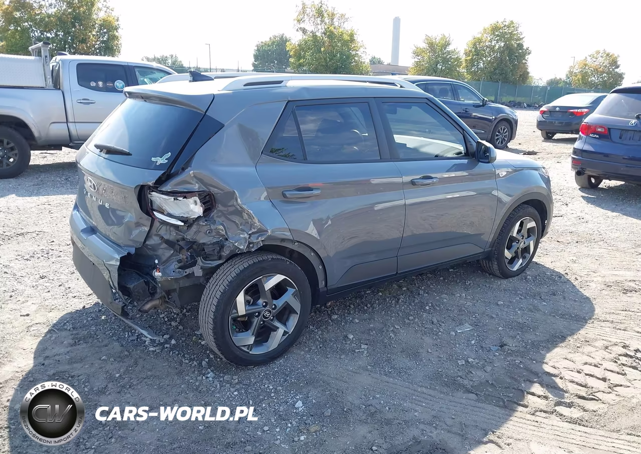 2022 Hyundai Venue Sel VIN:KMHRC8A36NU143262 - 4
